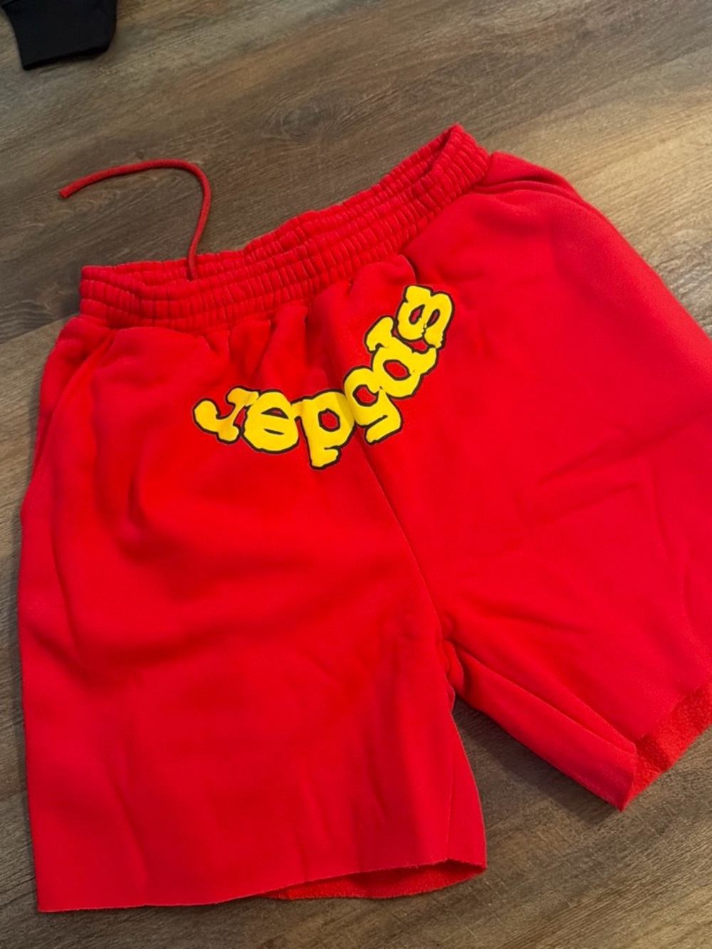 Red Sp5der Shorts